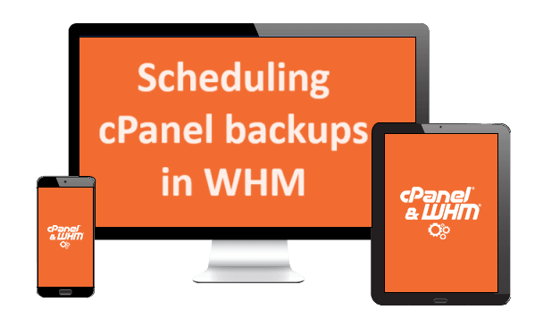 Scheduling cPanel backups